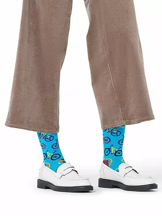 HAPPY SOCKS | Damen Socken MOUNTAIN BIKE 36-40 blue | 